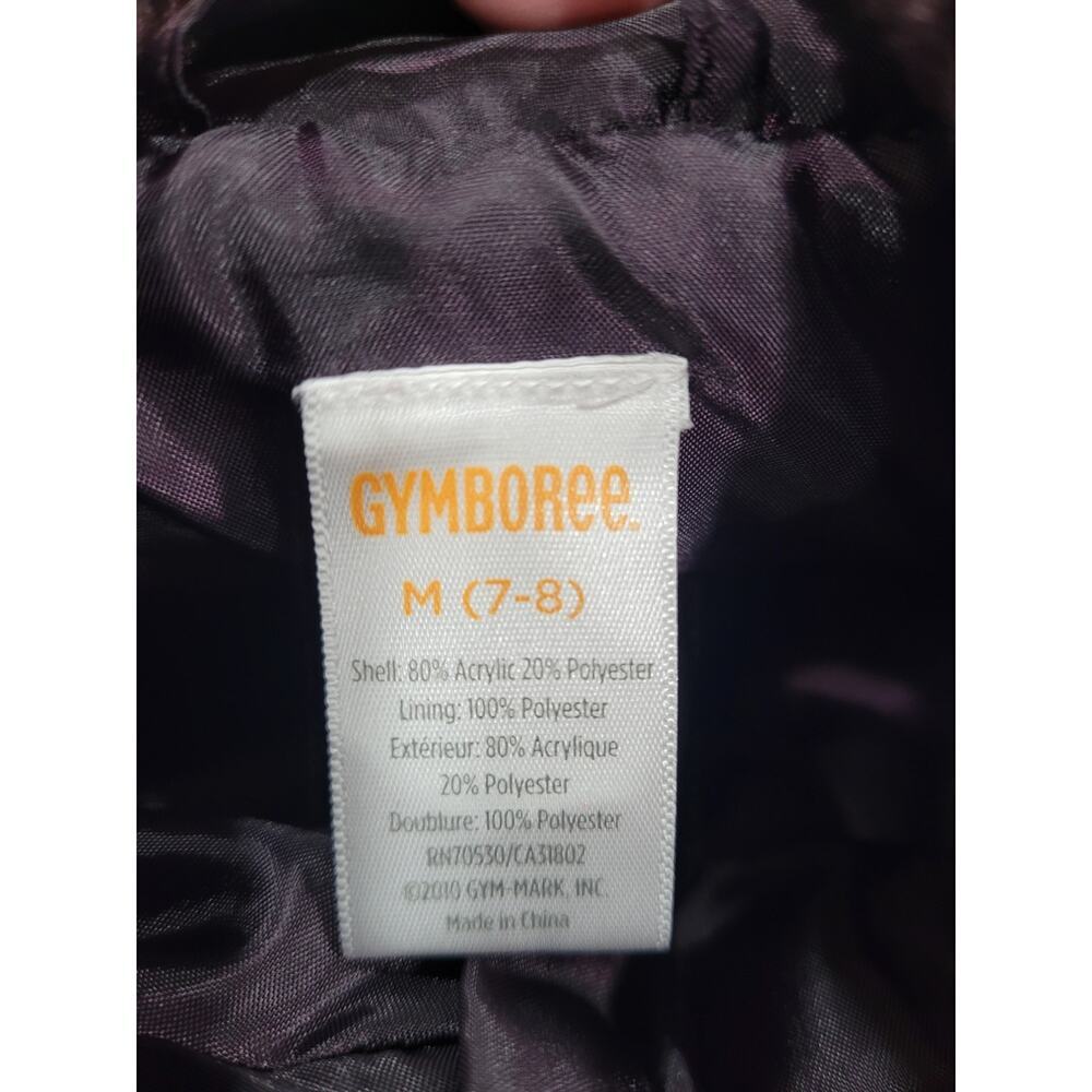 Gymboree Girls Purple Fuzzy Fleece Full Zip Vest size‎ Medium #7 - Picture 3 of 3
